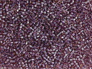 TOHO Treasure 11/0 Transparent Med Amethyst Luster Seed Bead 2.5-Inch Tube
